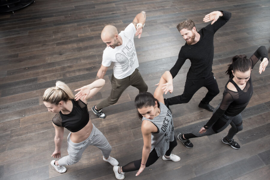 BodyJam class, a dance to sculpt and tone your body