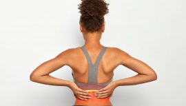 femme de dos tenue de sport