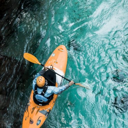 kayak sur l'eau