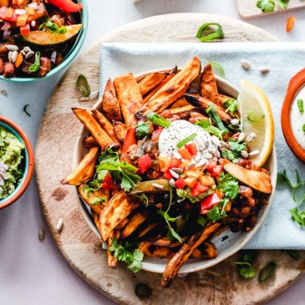 assiette vegan végé