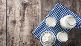 visuels de yaourts et kéfir de lait