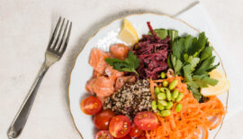 assiette complète pour l'alimentation du sportif